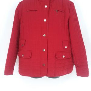 Gallery Petite Red Lightweight Jacket Petite XL